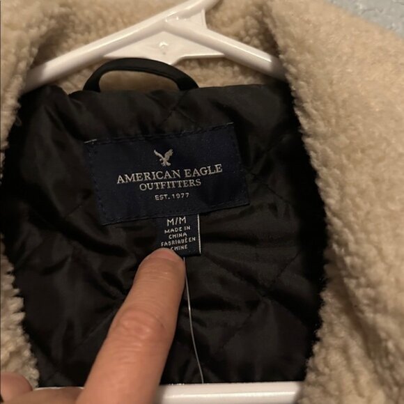 New American Eagle Plaid Moto Jacket - Picture 4 of 7